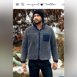 Imogene + Willie Fitzroy Thermal Lined Sherpa Jacket - XL